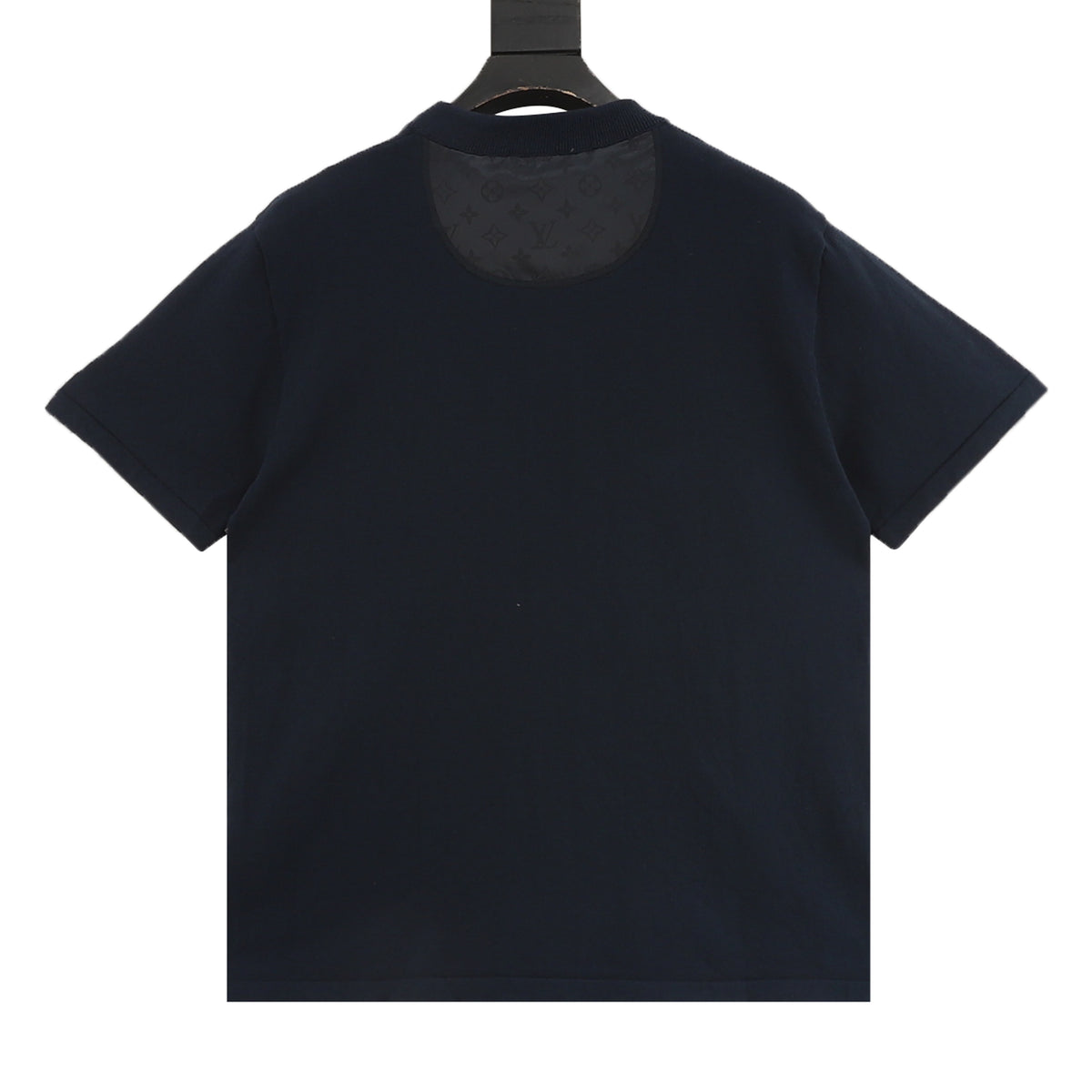 Louis Vuitton Knit-Jacquard Nylon-Trim T-Shirt - Black product detail 2