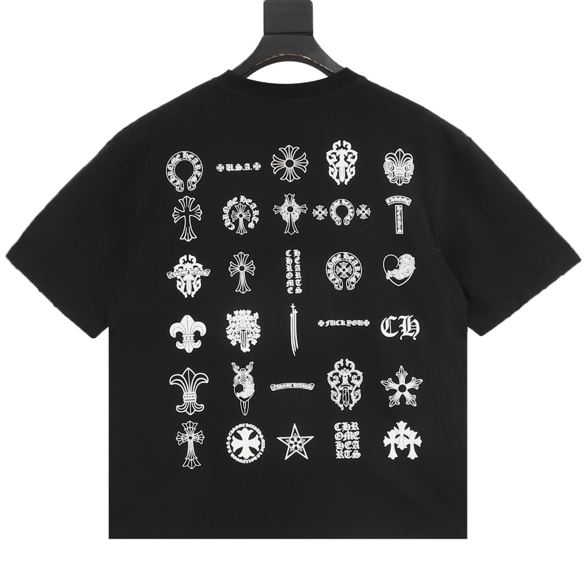 Chrome Hearts Multi-Logo Print T-Shirt product detail 2