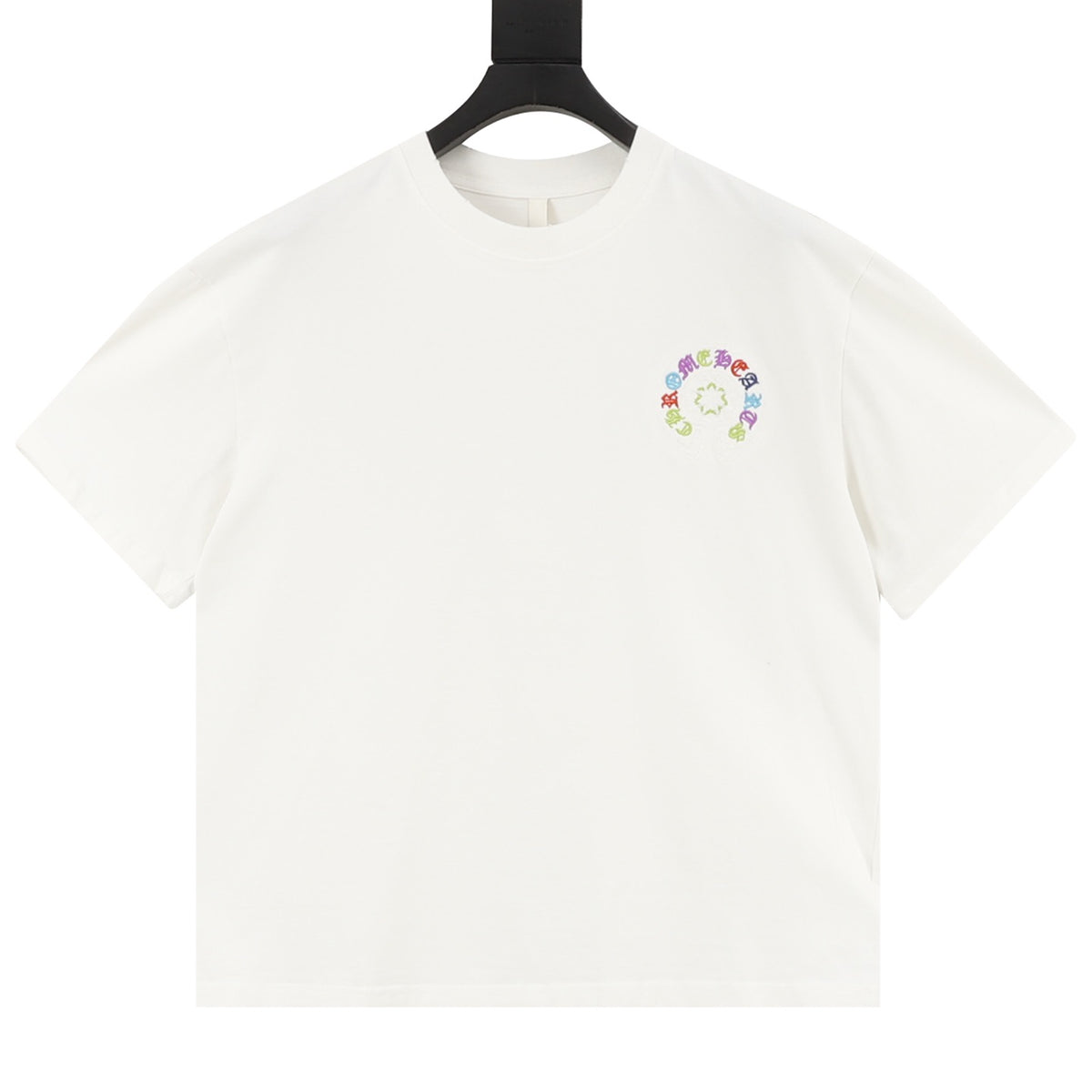 Chrome Hearts Multicolor Horseshoe Patch Embroidered T-Shirt product detail 2