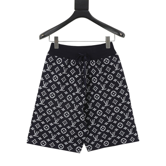 Louis Vuitton All-Over Monogram Jacquard Knit Shorts product detail 2