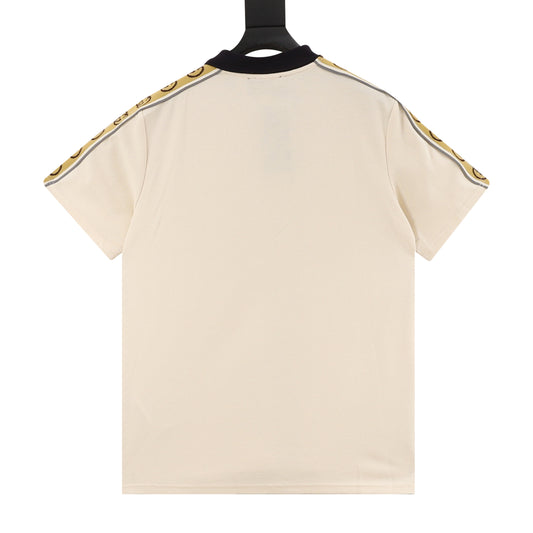Gucci Reflective Web-Stripe Polo Shirt product detail 2