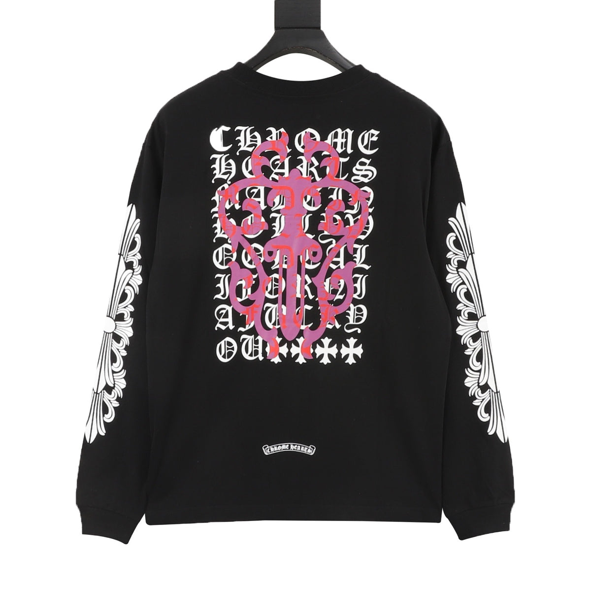 Chrome Hearts Dagger Print Long-Sleeve T-Shirt product detail 2