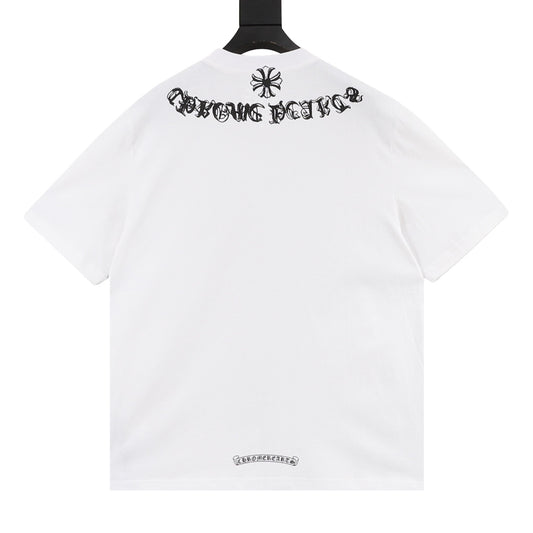 Chrome Hearts Gothic Script Cross T-Shirt product detail 2