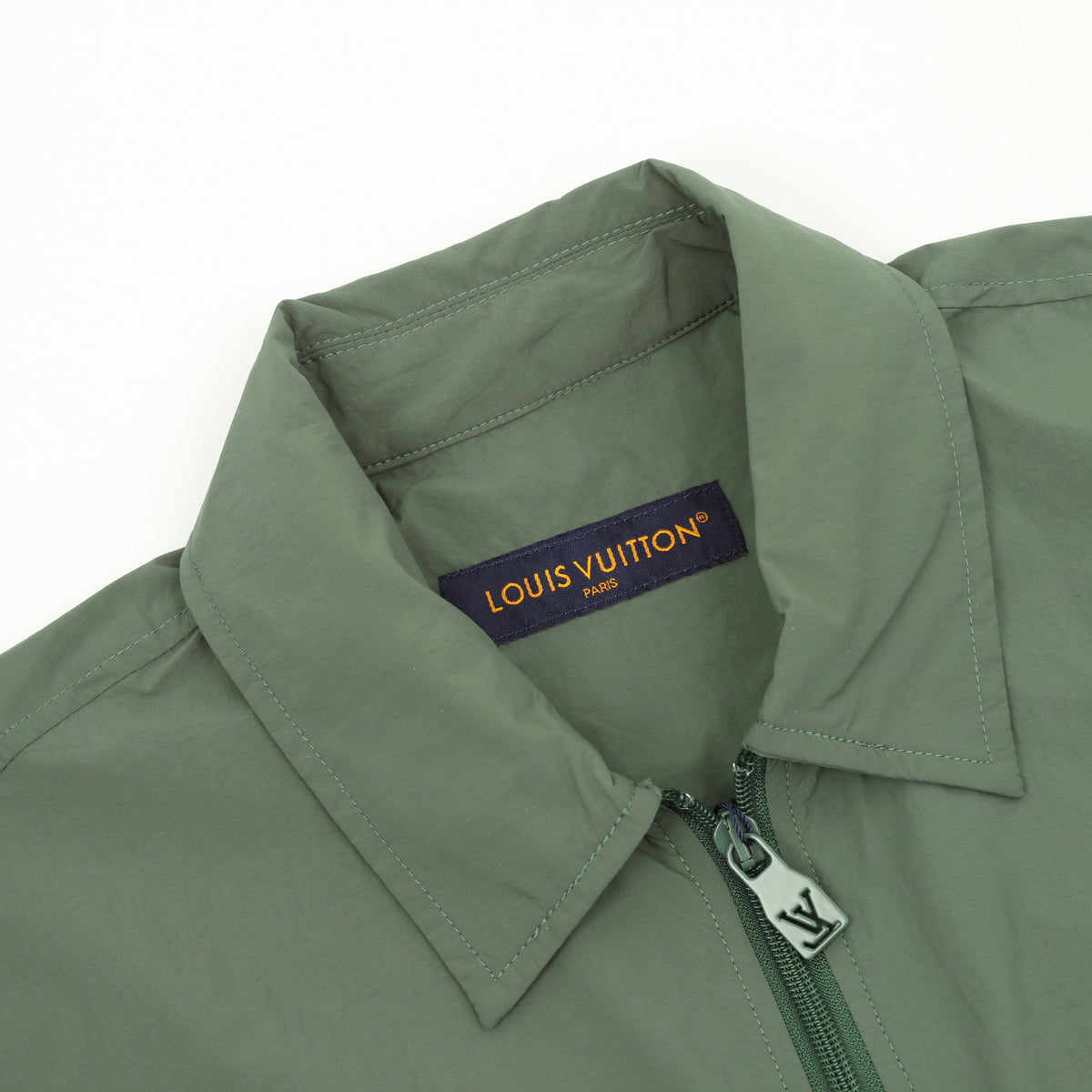Louis Vuitton Camping Zip Lightweight Jacket - Khaki Green product detail 3