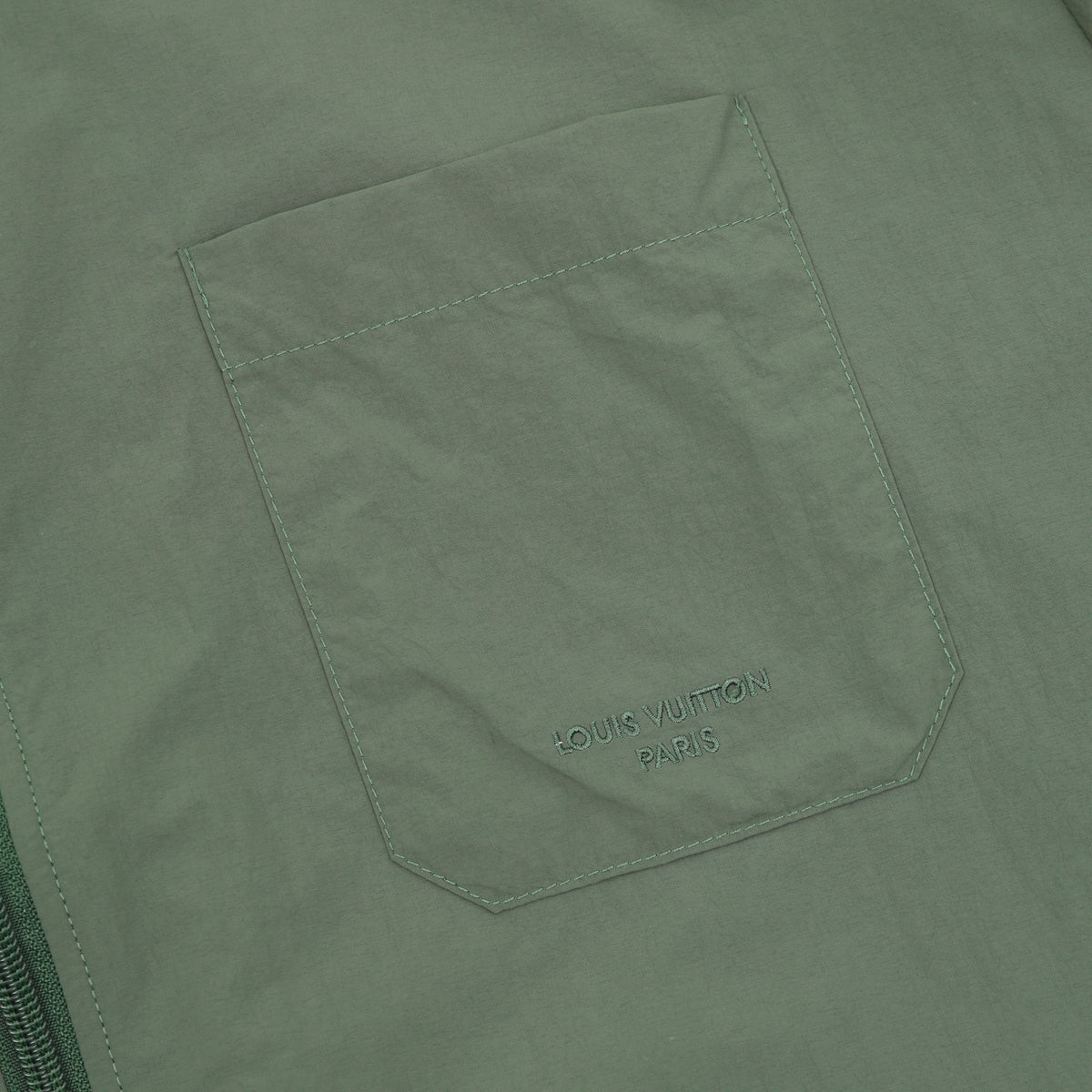 Louis Vuitton Camping Zip Lightweight Jacket - Khaki Green product detail 4