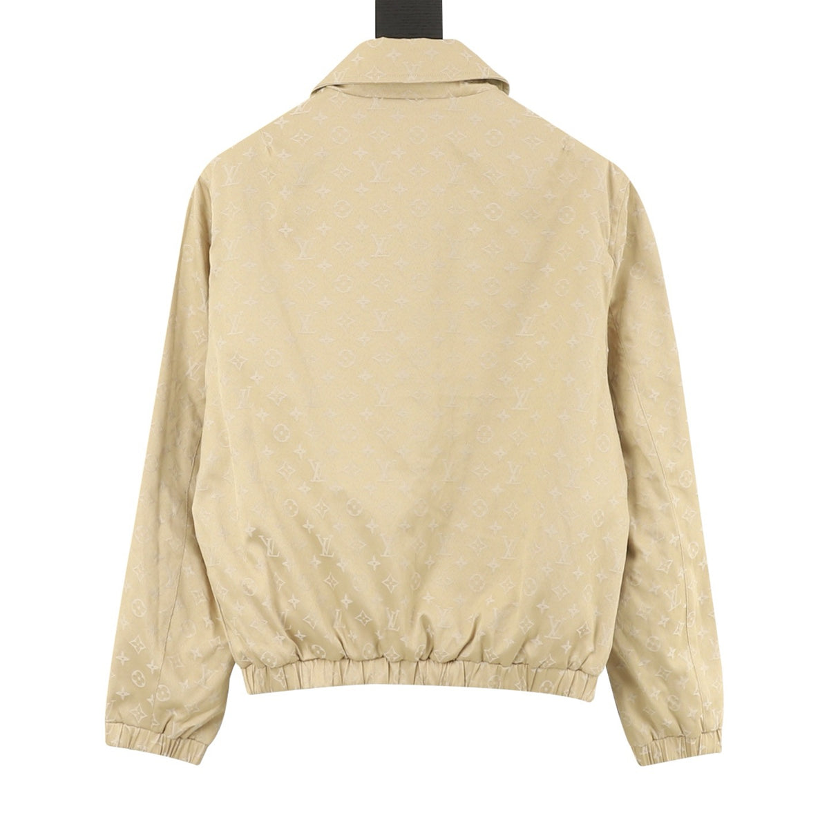 Louis Vuitton Damier Reversible Leather-Collar Jacket - Beige product detail 4