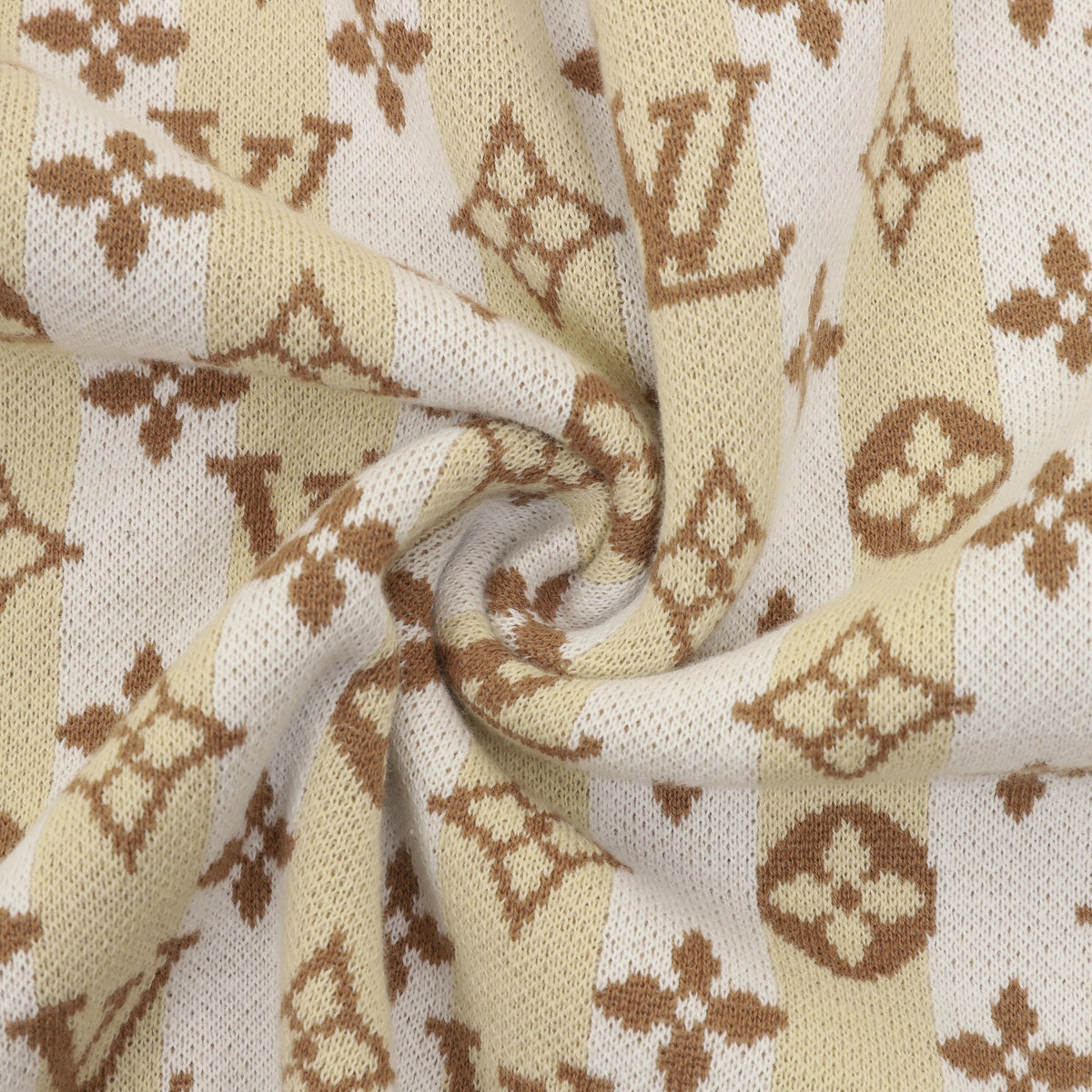 Louis Vuitton Monogram Floral Jacquard Knit T-Shirt - Ivory product detail 7
