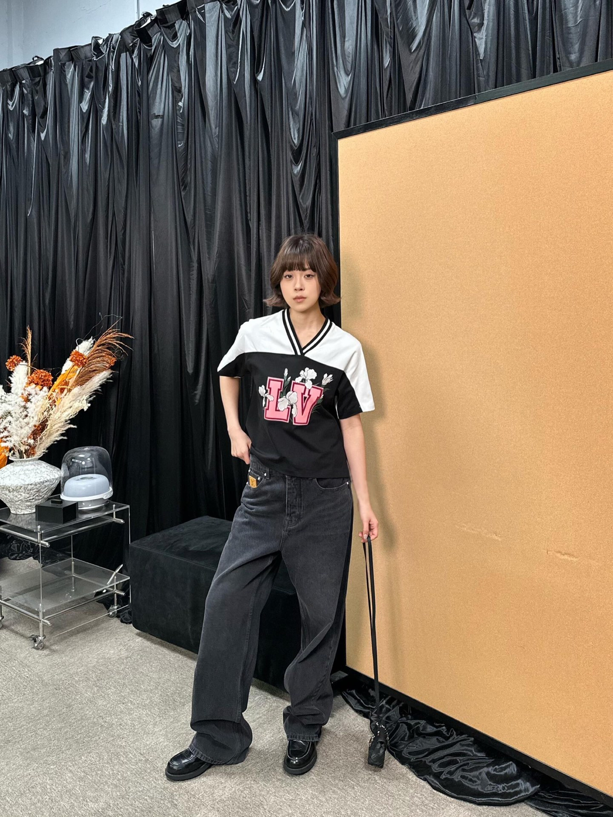 Louis Vuitton Back-Pocket Embroidered Skate Jeans - Black product image 9