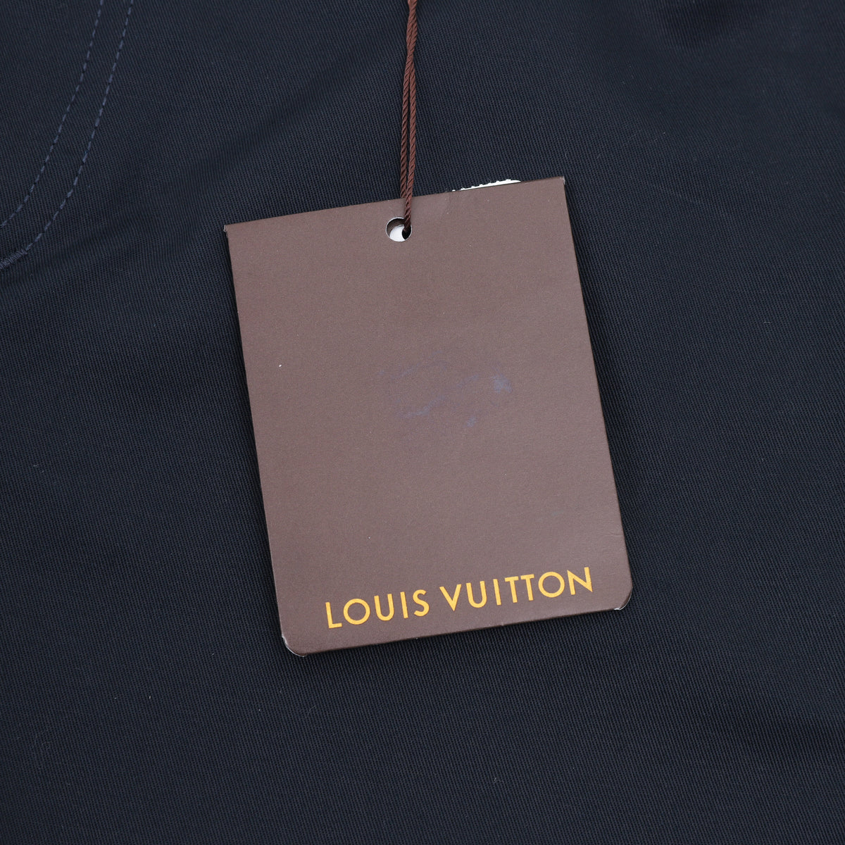 Louis Vuitton Leather-Pocket Silk-Cotton Crepe Trousers - Black product image 12