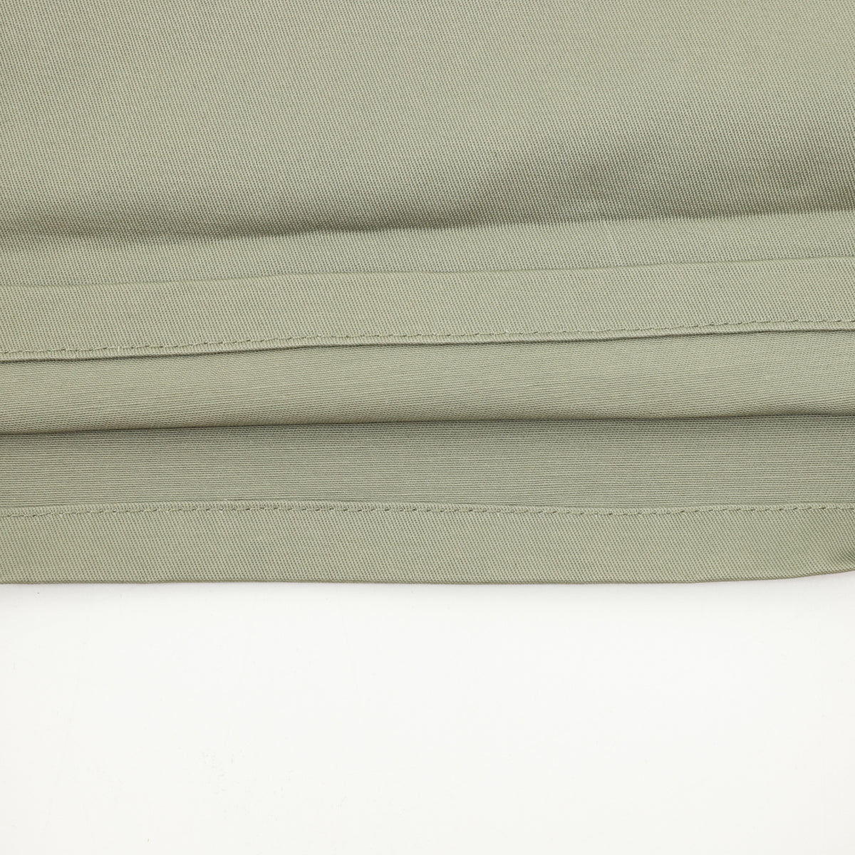 Louis Vuitton Leather-Pocket Silk-Cotton Crepe Trousers - Sage Green product image 12