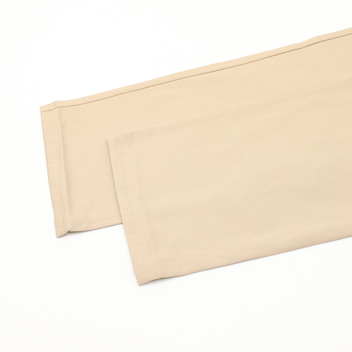 Louis Vuitton Leather-Pocket Silk-Cotton Crepe Trousers - Beige product image 13