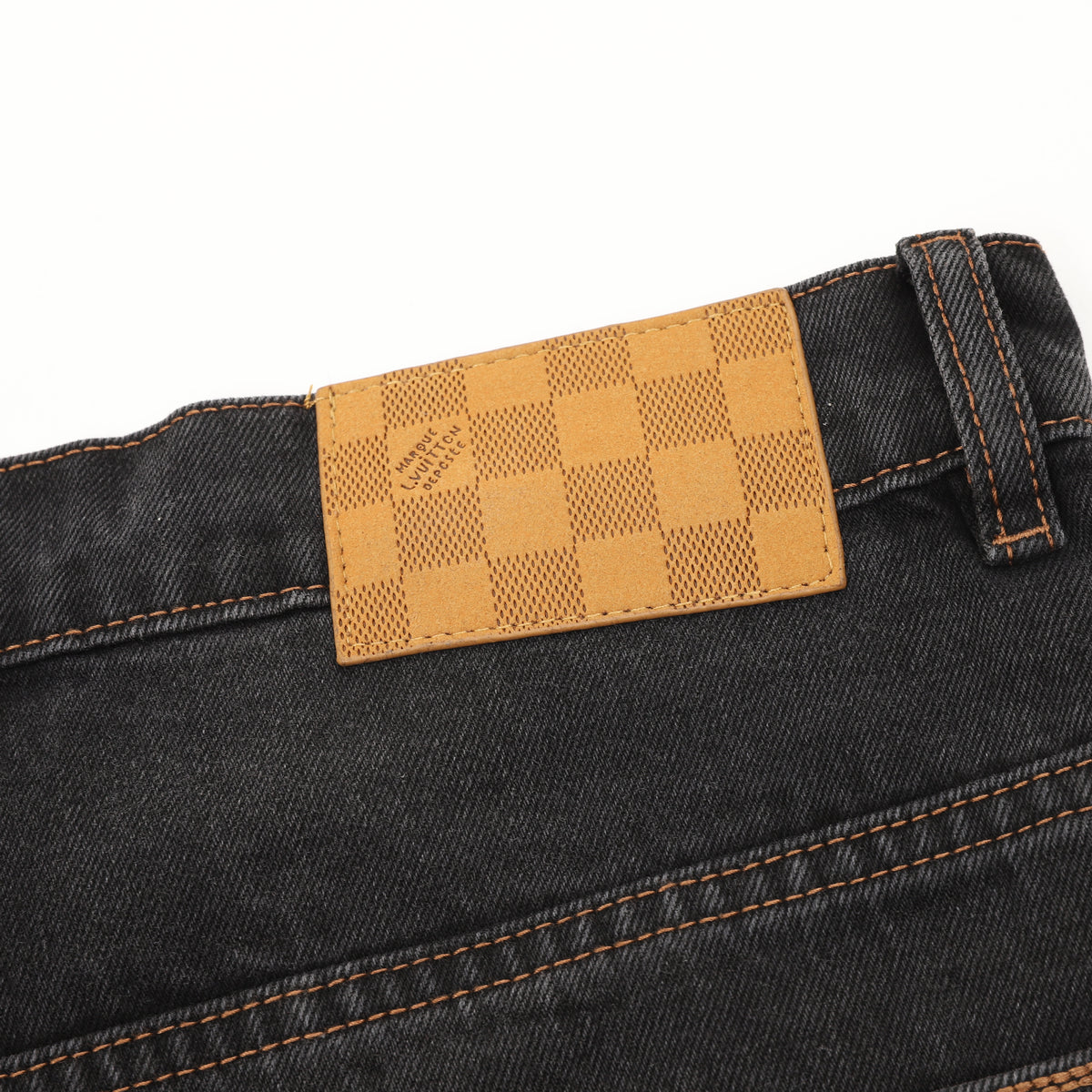 Louis Vuitton Back-Pocket Embroidered Skate Jeans - Black product image 13