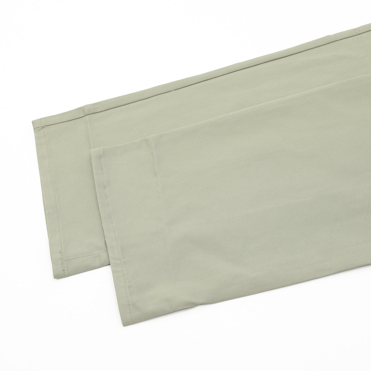 Louis Vuitton Leather-Pocket Silk-Cotton Crepe Trousers - Sage Green product image 14