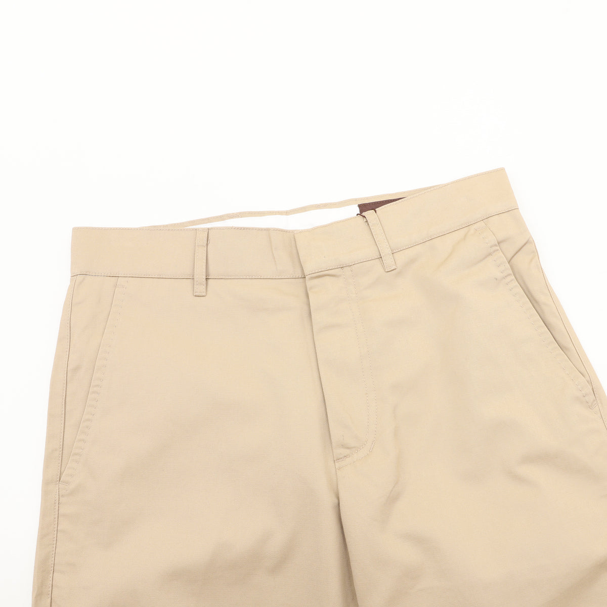 Louis Vuitton Leather-Pocket Silk-Cotton Crepe Trousers - Beige product image 15
