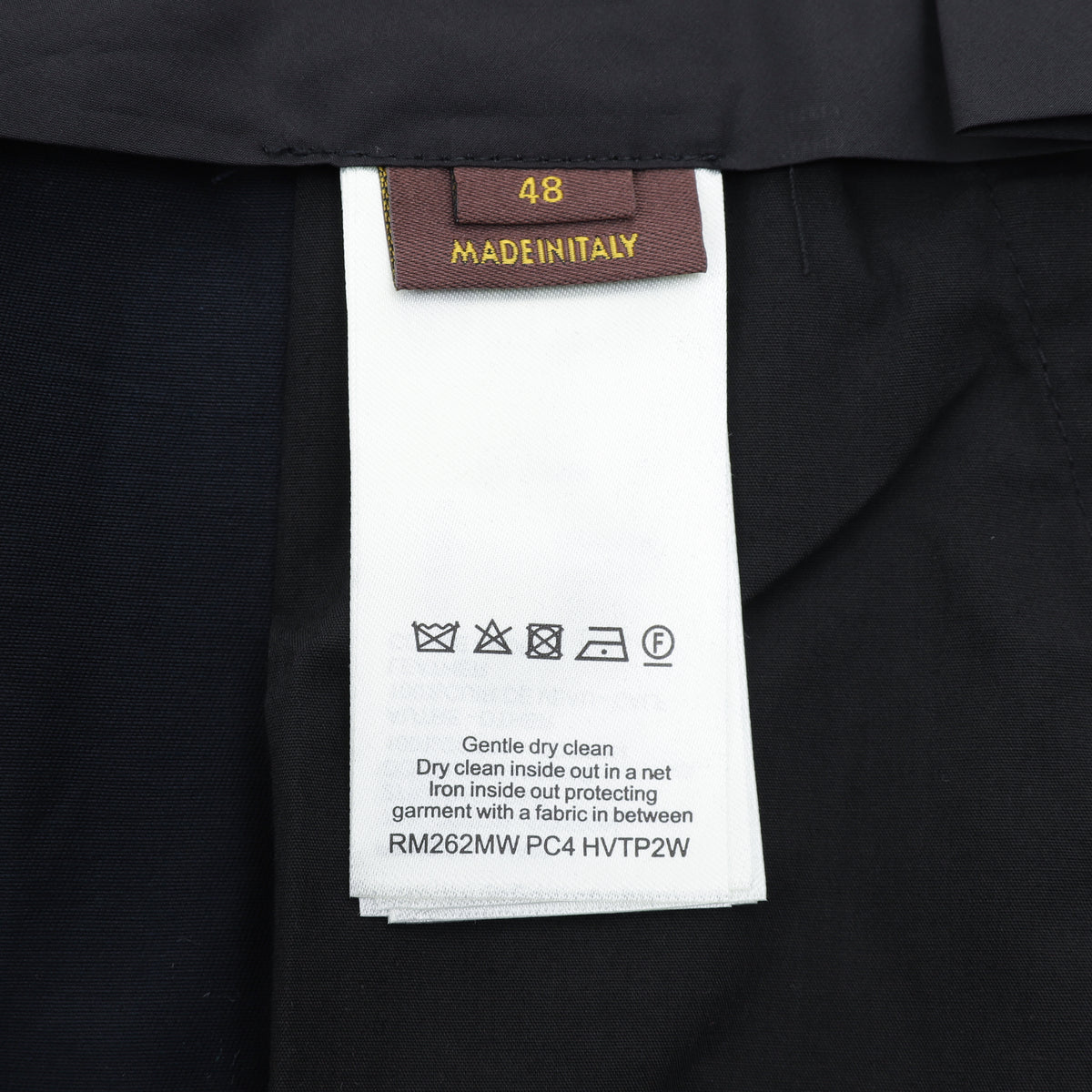 Louis Vuitton Leather-Pocket Silk-Cotton Crepe Trousers - Black product image 16